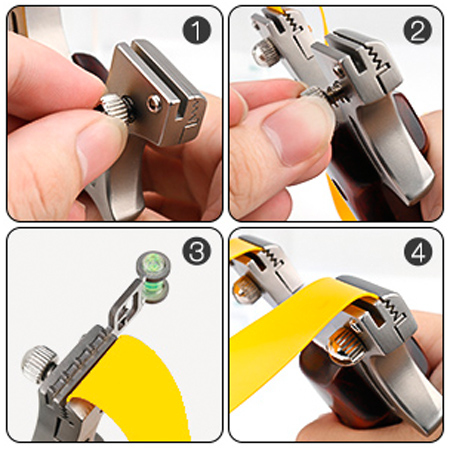 Set prastie cu laser ideallstore®, sling queen, metalic, 11.5 cm, cu boloboc, maner lemn, maro si 220 bile