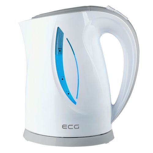 Resigilat - cana electrica fierbator ecg rk 1758 gri, 1,7 l, 2000 w, plastic de