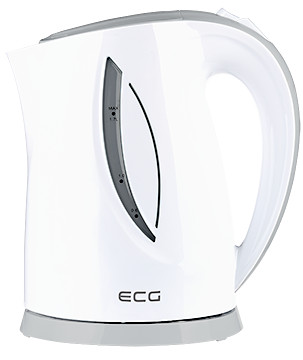 Resigilat - cana electrica fierbator ecg rk 1758 gri, 1,7 l, 2000 w, plastic de