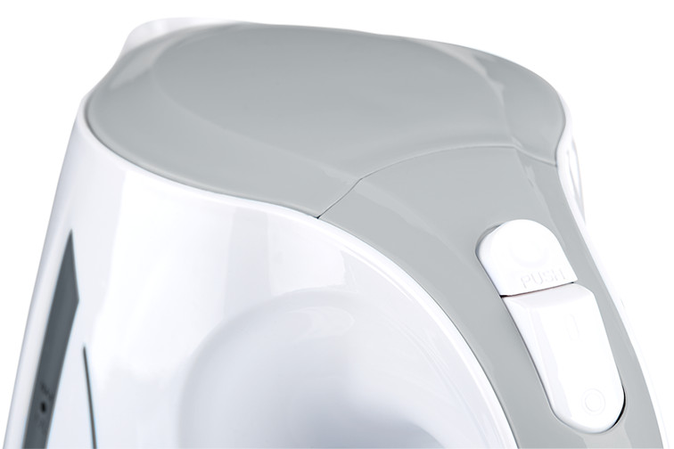 Resigilat - cana electrica fierbator ecg rk 1758 gri, 1,7 l, 2000 w, plastic de