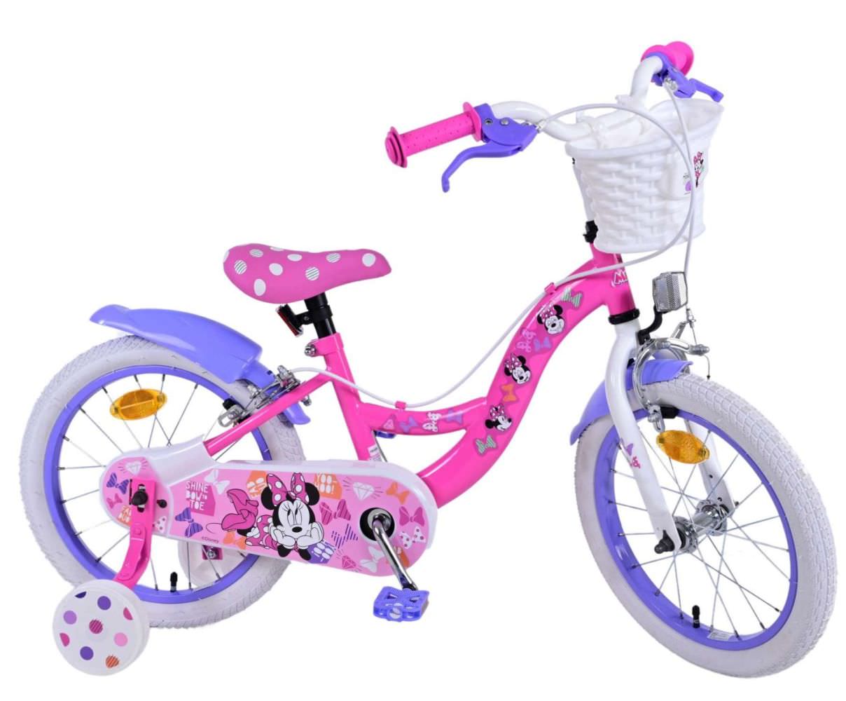Bicicleta fete minnie mouse e&l 16 inch bow tie