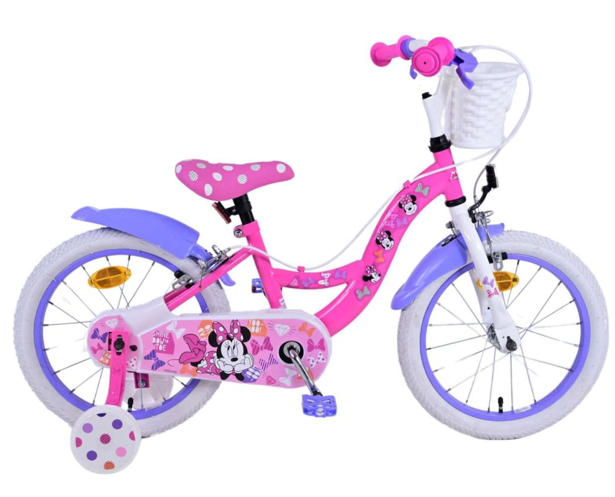 Bicicleta fete minnie mouse e&l 16 inch bow tie