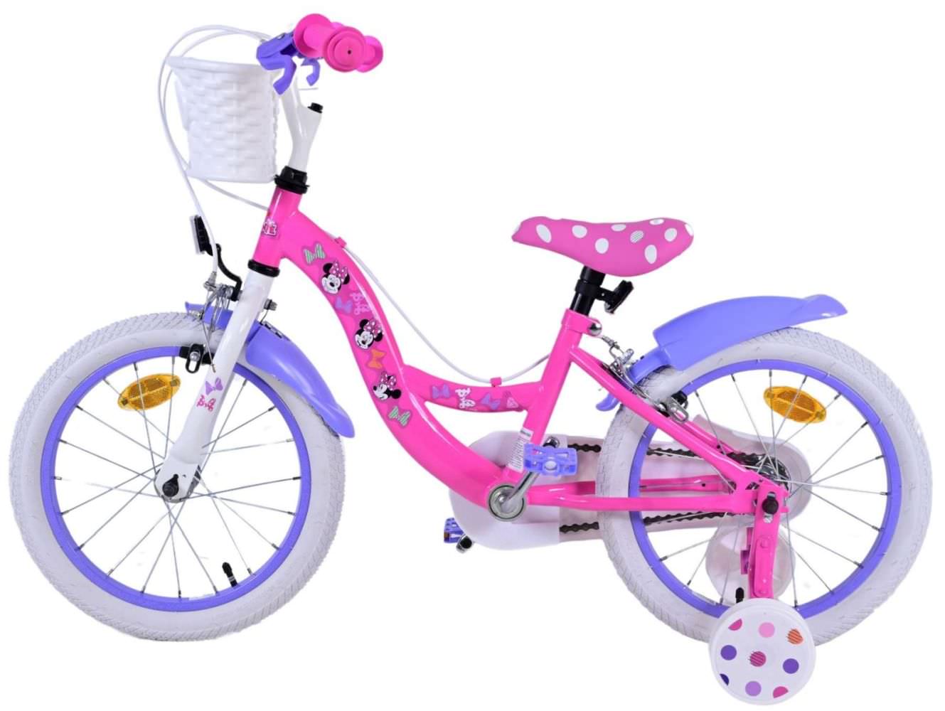 Bicicleta fete minnie mouse e&l 16 inch bow tie