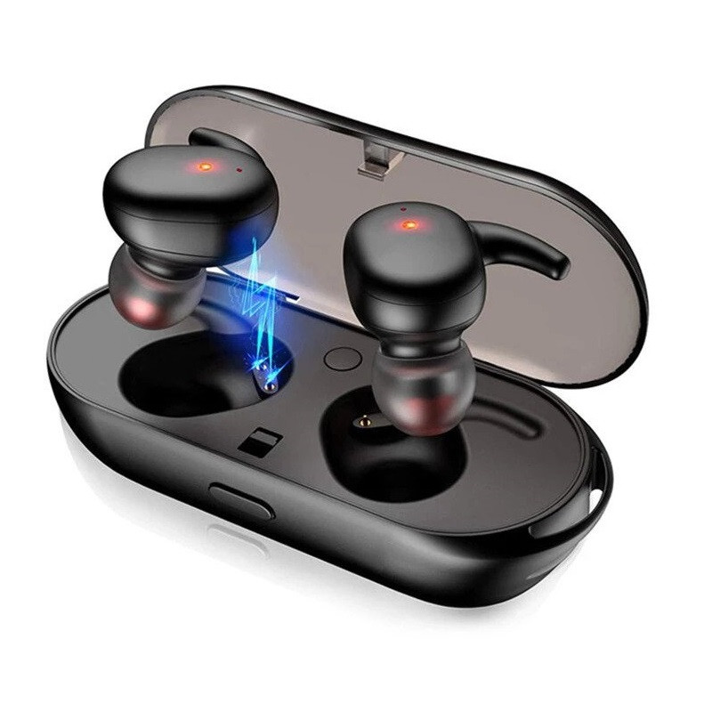 Casti audio wireless y30 cu bluetooth 5.0 tip in-ear