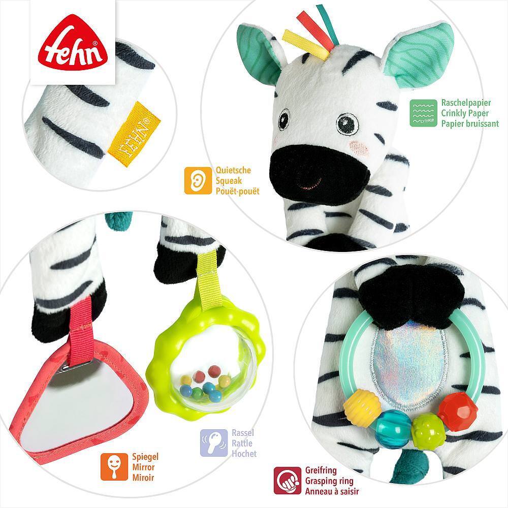 Jucarie senzoriala bebelusi - zebra