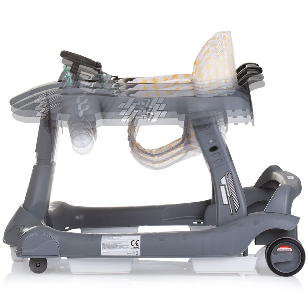 Premergator chipolino airplane 3 in 1 grey