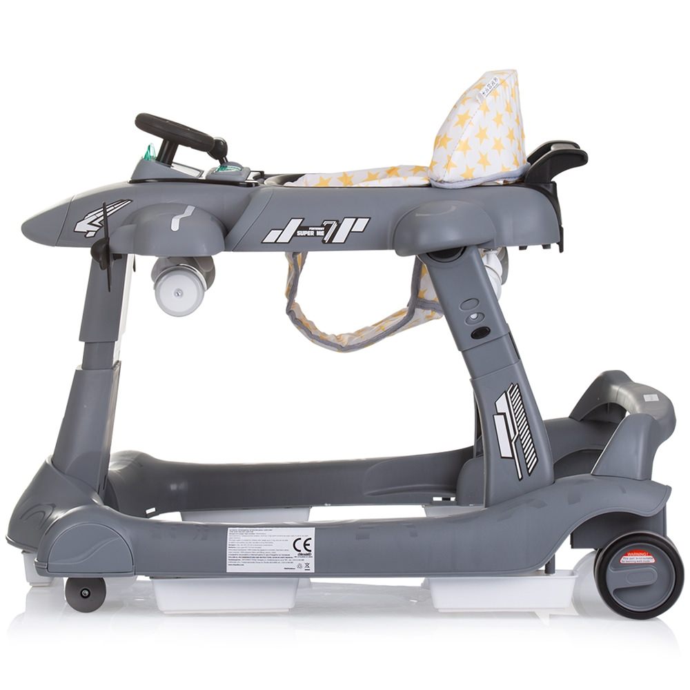 Premergator chipolino airplane 3 in 1 grey