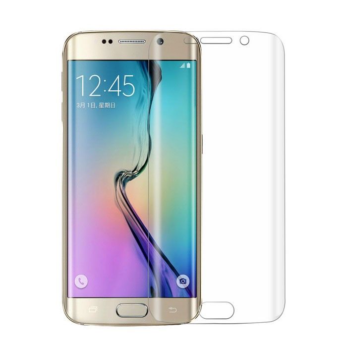 Folie protectie sticla securizata samsung s6 edge plus curbat, transparent