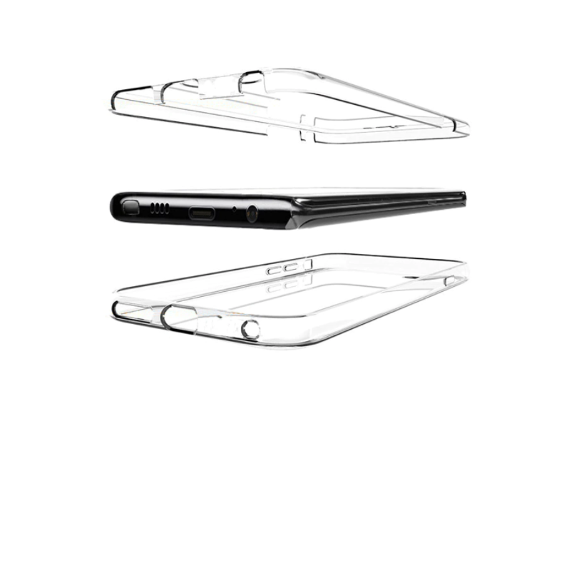 Husa 360° full cover pentru huawei p30 lite tpu , transparent