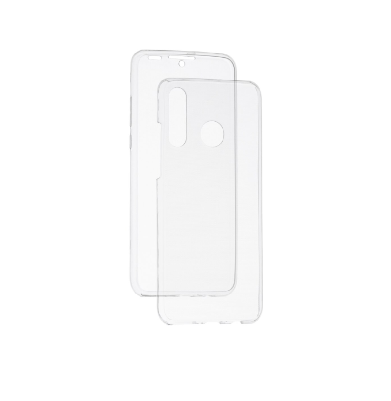 Husa 360° full cover pentru huawei p30 lite tpu , transparent