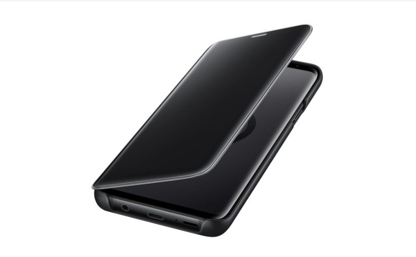 Husa clearview pentru samsung galaxy s10+/s10 plus, negru