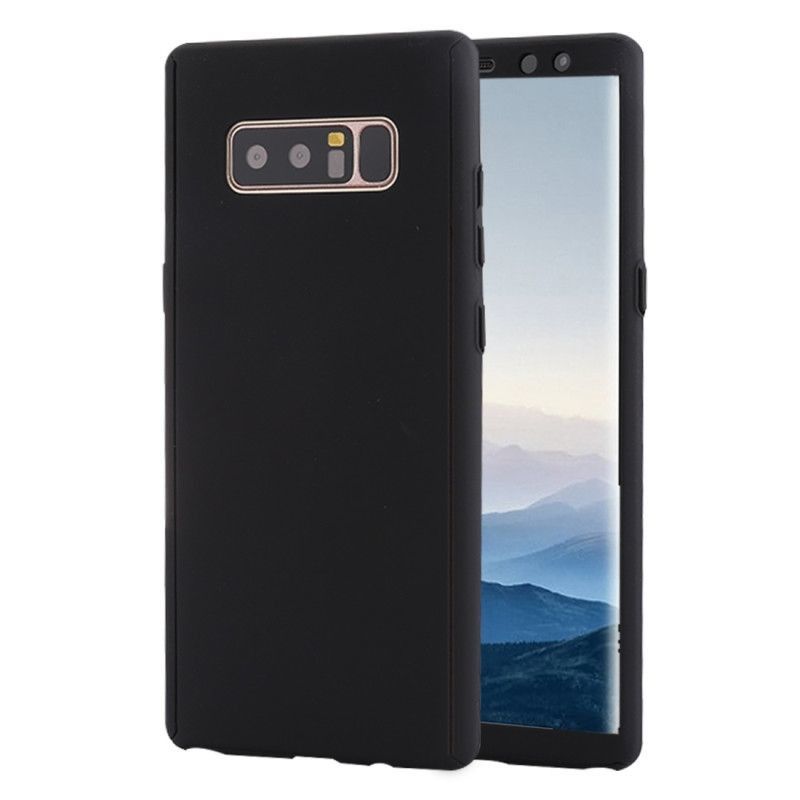 Husa samsung galaxy note 8 ffull cover 360 negru + folie de protectie