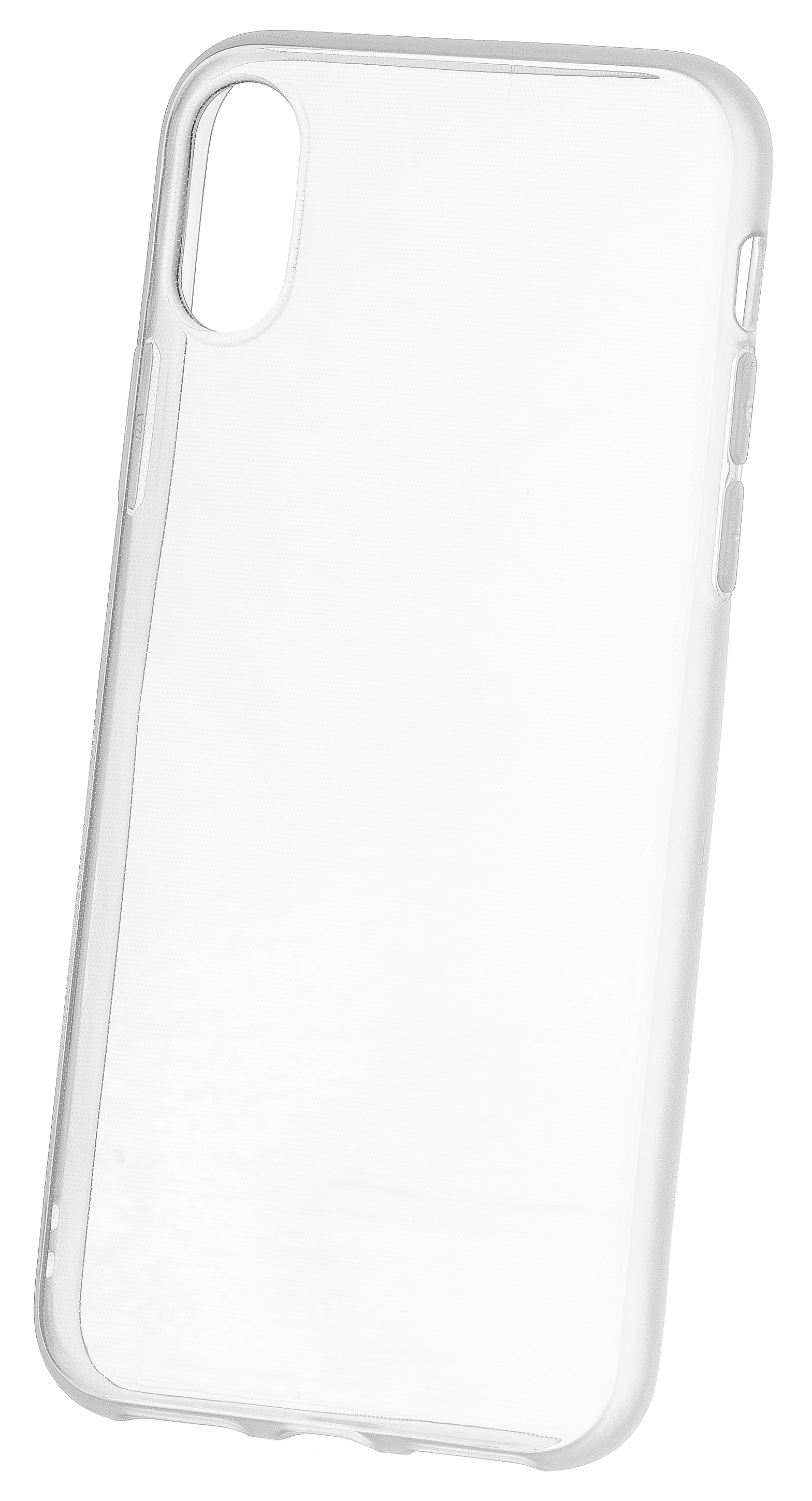 Husa tpu frosted frame pentru apple iphone 7 / apple iphone 8, transparent,