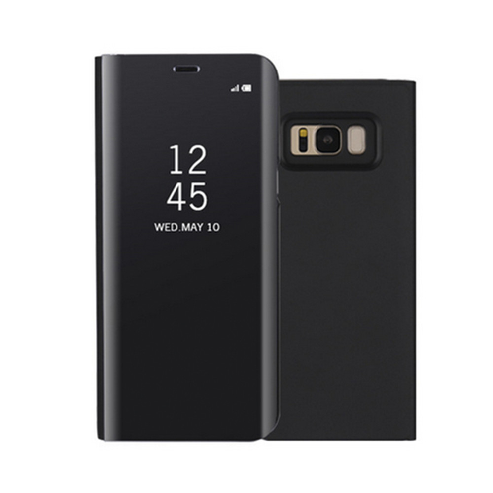 Husa pentru samsung galaxy s8 clear view neagra