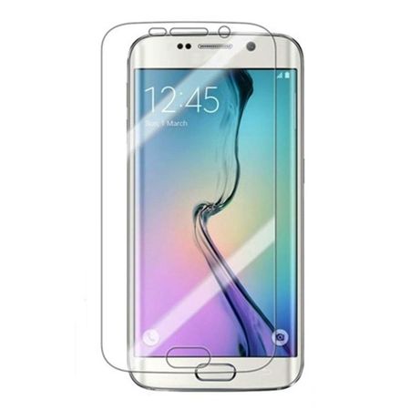 Folie de plastic pentru samsung galaxy s6 edge, mystyle full adeziv, acopera intregul display