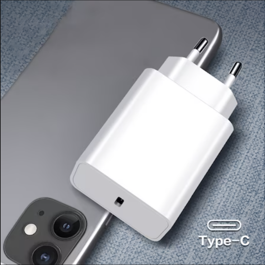 Incarcator pentru orice model de phone si pad, cablu lightning - usb c si adaptor 20w, pristyle
