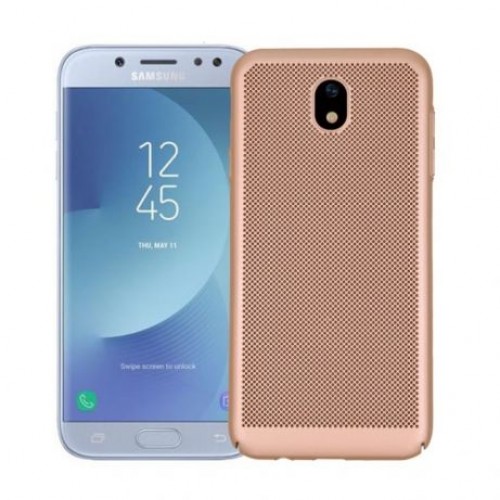 Husa pentru samsung galaxy j5 2017 perforata rose gold