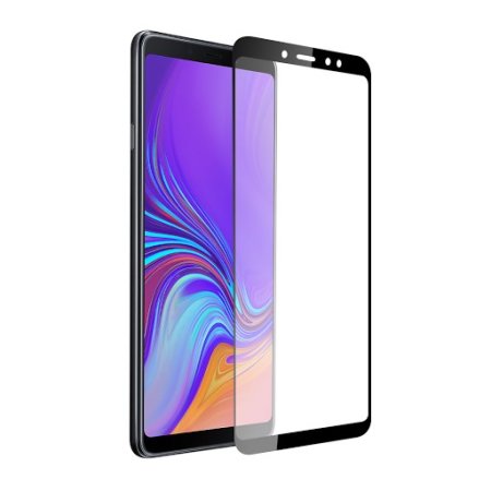 Folie de sticla samsung galaxy j6 2018, mystyle 9d full glue black