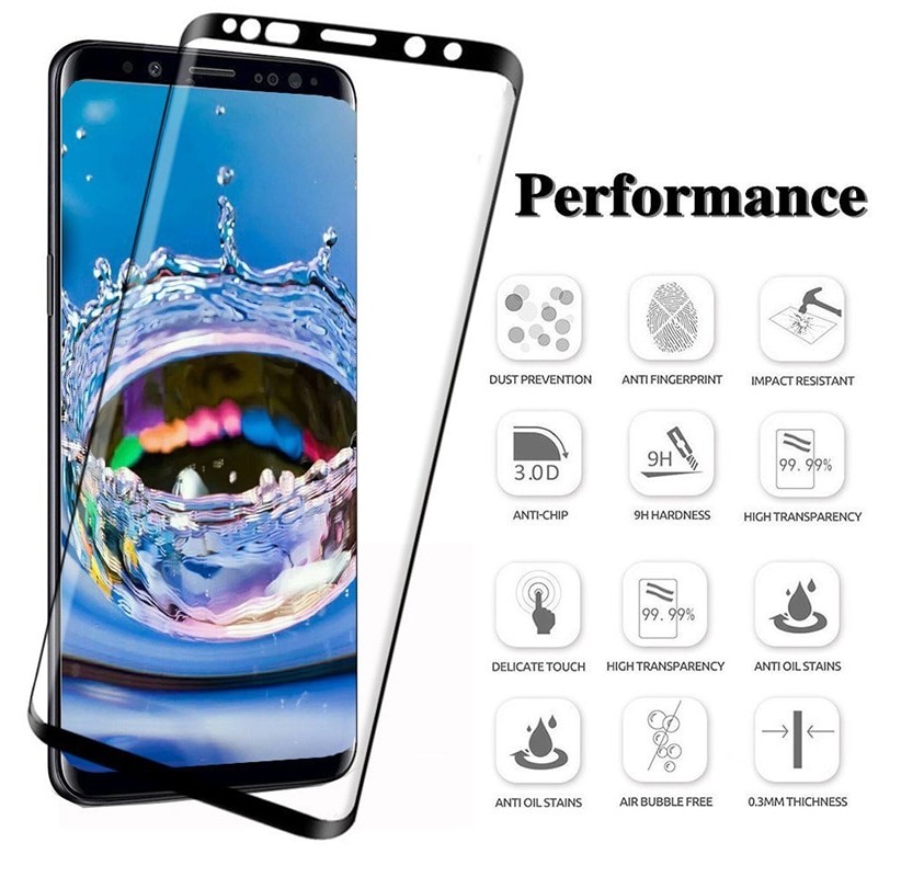 Folie de sticla samsung galaxy j6 2018, mystyle 9d full glue black