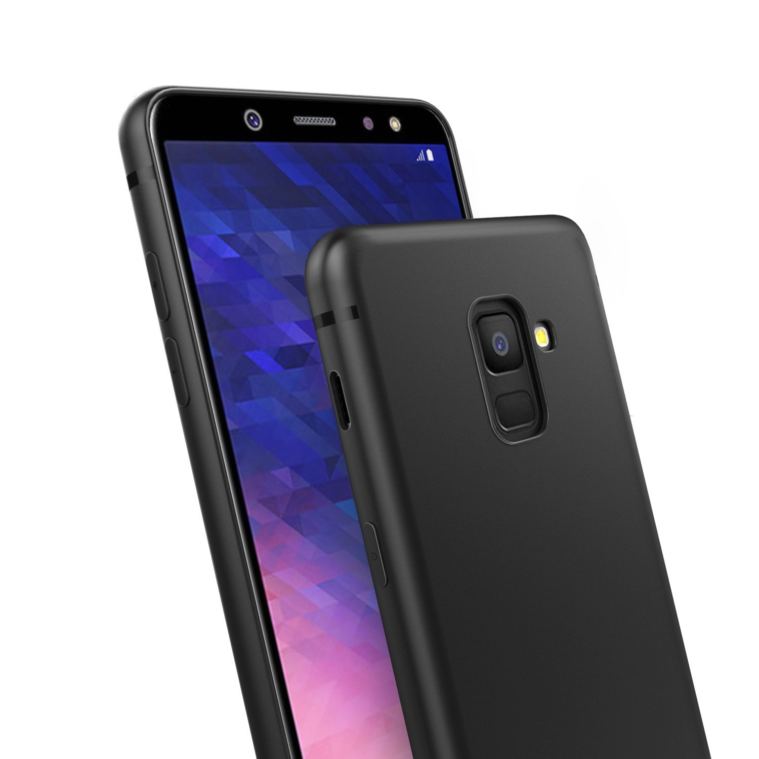 Husa pentru samsung galaxy a6 , mystyle perfect fit , black
