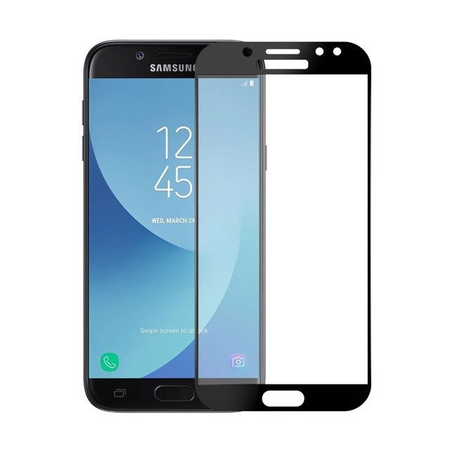 Set 2 folii de sticla pentru samsung galaxy j7 2017, mystyle 3d black