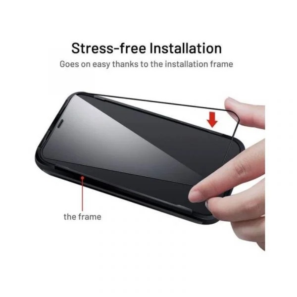 Folie protectie din sticla securizata 9h/hd pentru iphone 12 pro max