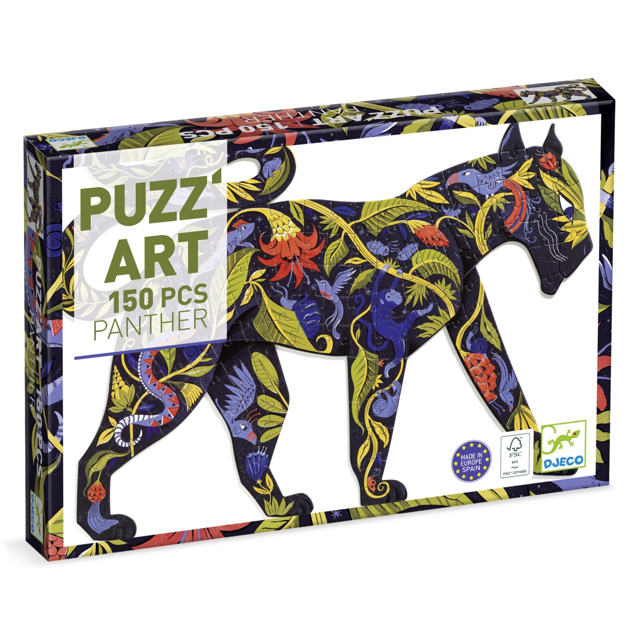 Puzzle puzz'art pantera neagra, djeco
