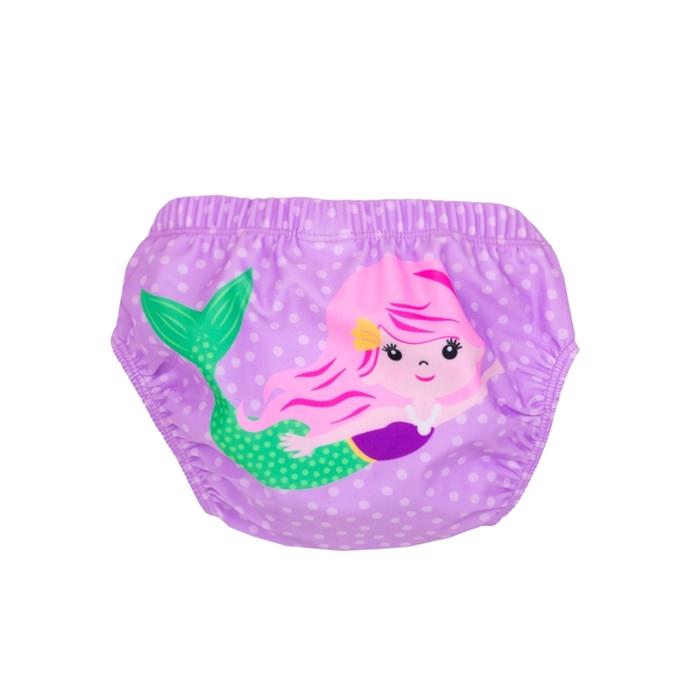 Set 2 chilotei de baie impermeabili, zoocchini, protectie upf50+, marime m, 12-24 luni – sirena