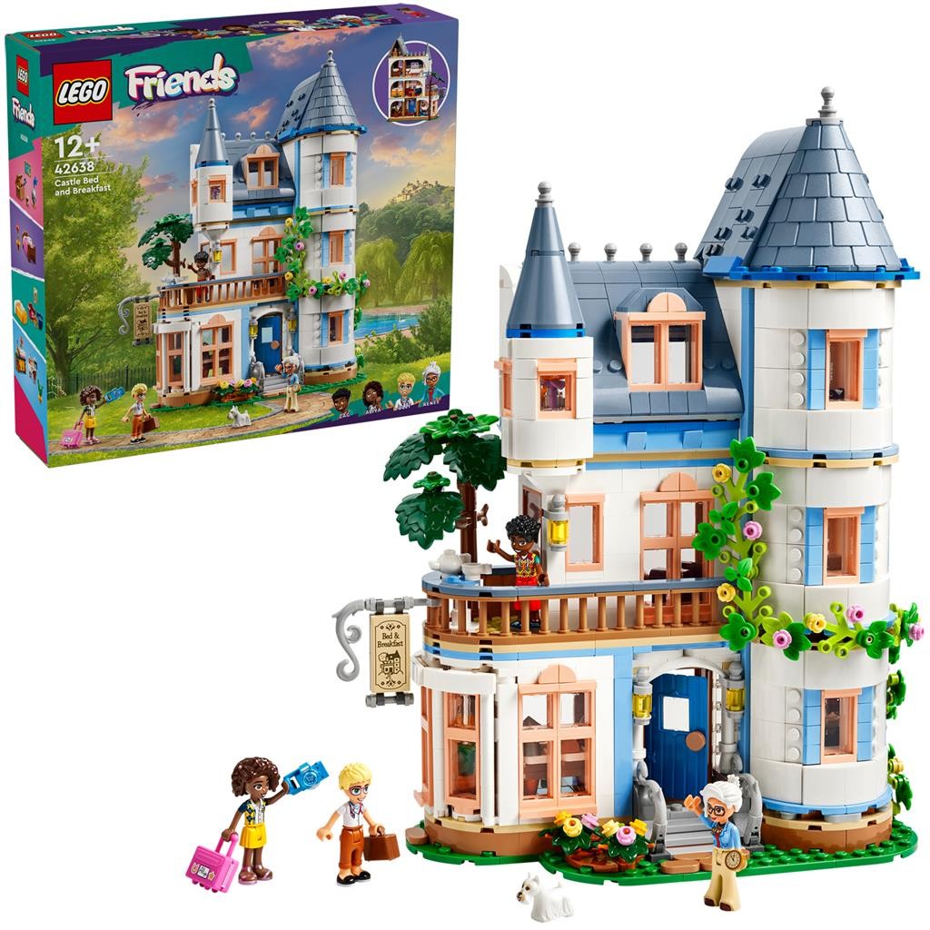 Lego friends castelul pensiune 42638