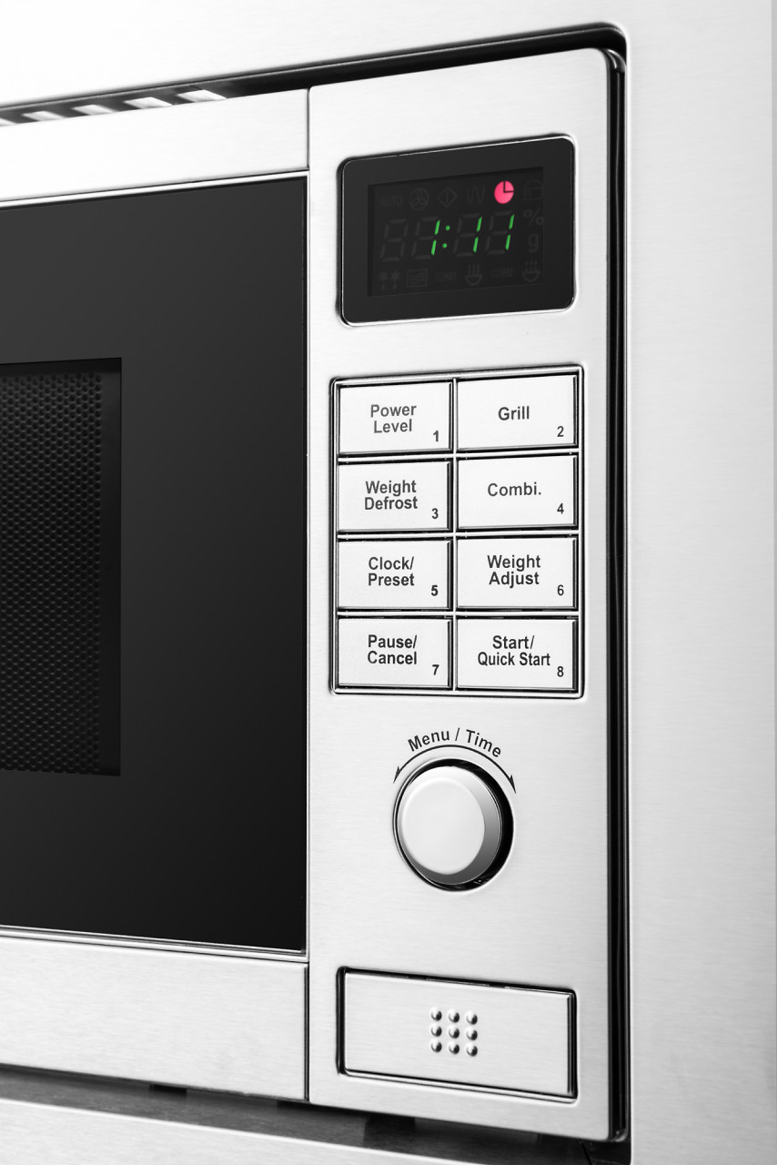 Cuptor cu microunde incorporabil ecg mtd 2081 vgss, 20 litri, 1200 w, 5
