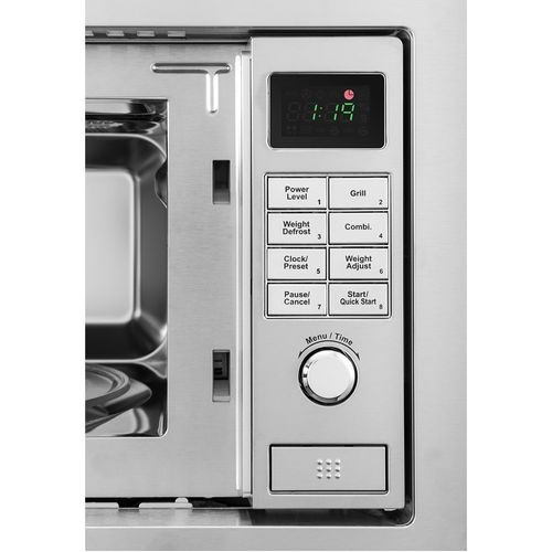 Cuptor cu microunde incorporabil ecg mtd 2081 vgss, 20 litri, 1200 w, 5