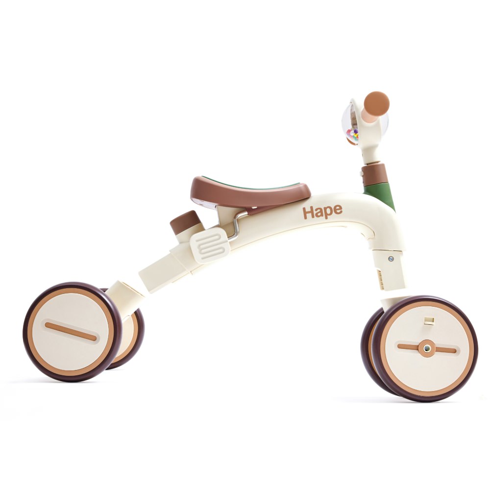 Tricicleta pentru copii cu maner hape step by step