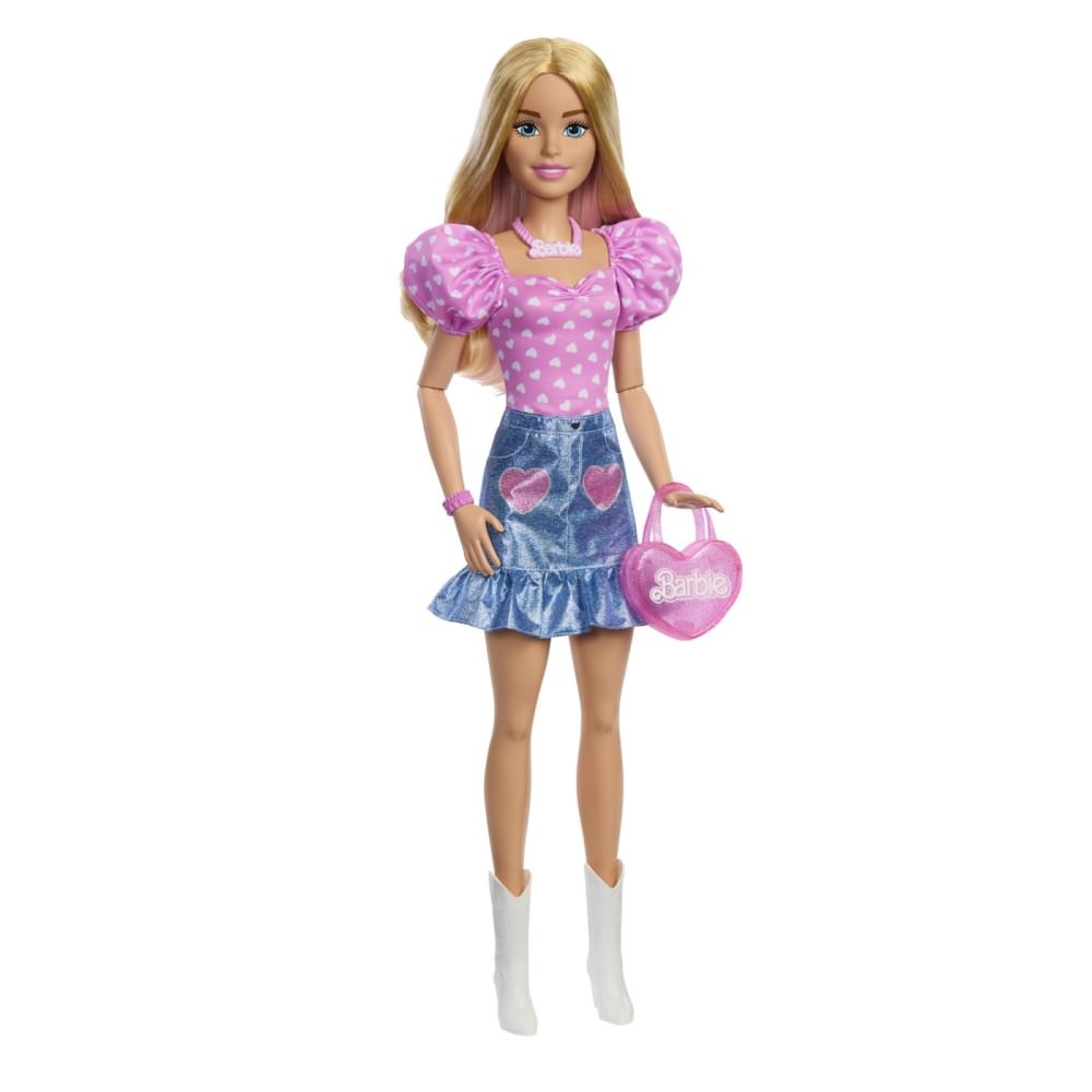 Papusa barbie blonda 71 cm