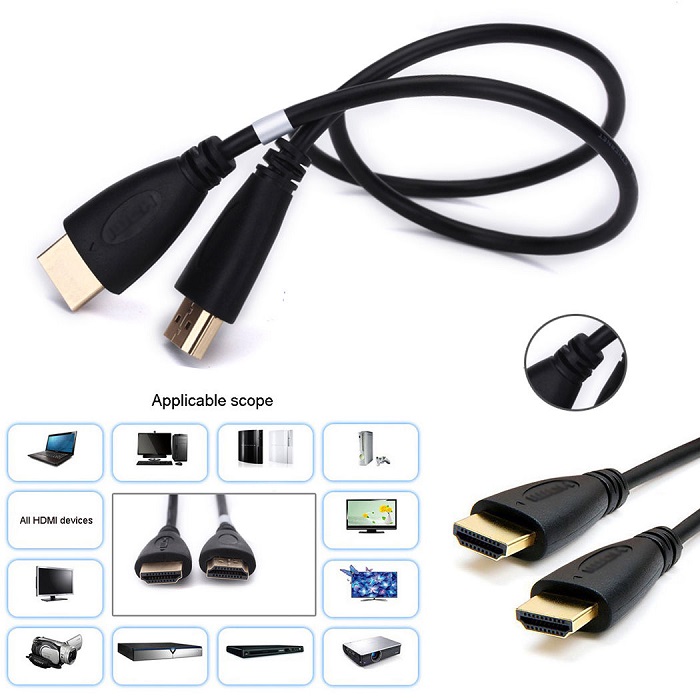 Cablu hdmi 1.4v - high speed 1.5 metri fullhd mufe aurite c50