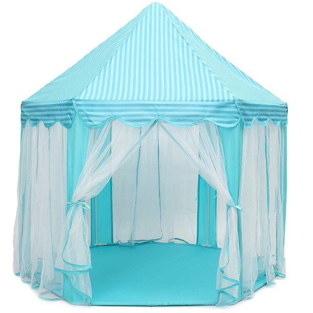 Cort de joaca pentru copii albastru