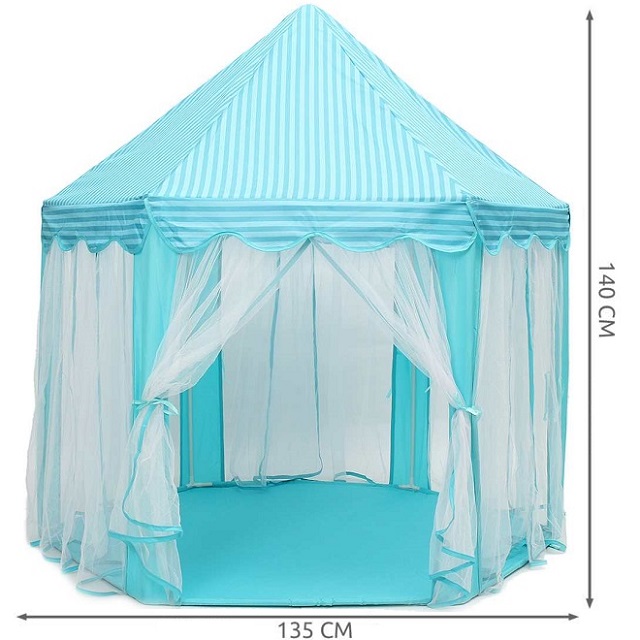 Cort de joaca pentru copii albastru