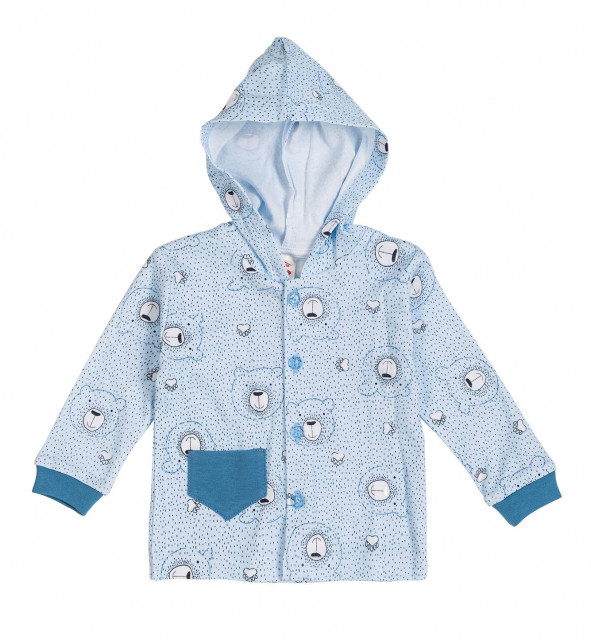 Bluza hanorac - teddy smile (marime disponibila: 12 luni)