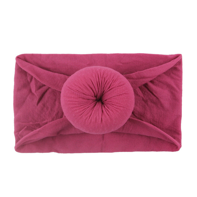 Bentita turban lata (marime disponibila: 0-12 luni, culoare: corai)
