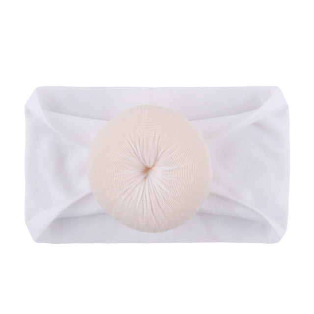 Bentita turban lata (marime disponibila: 0-12 luni, culoare: galben mustar)