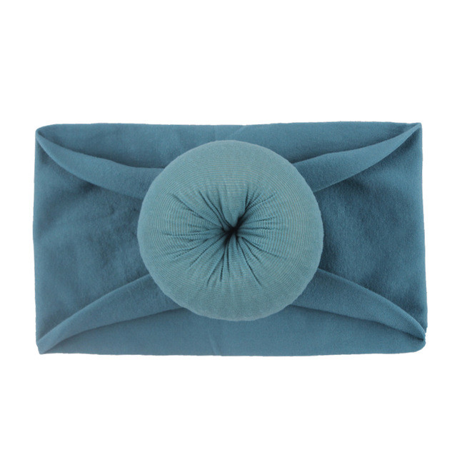 Bentita turban lata (marime disponibila: 12-24 luni, culoare: galben mustar)