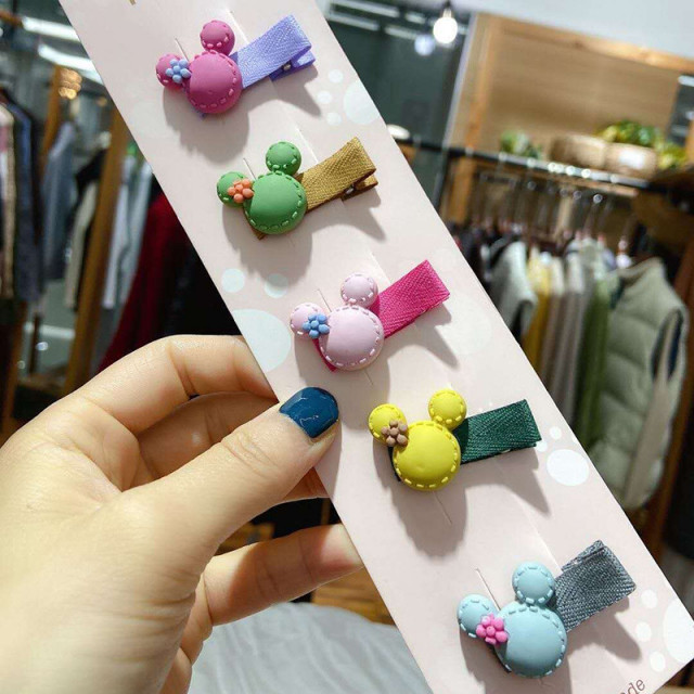 Set de 5 clame pentru par - urechiuse