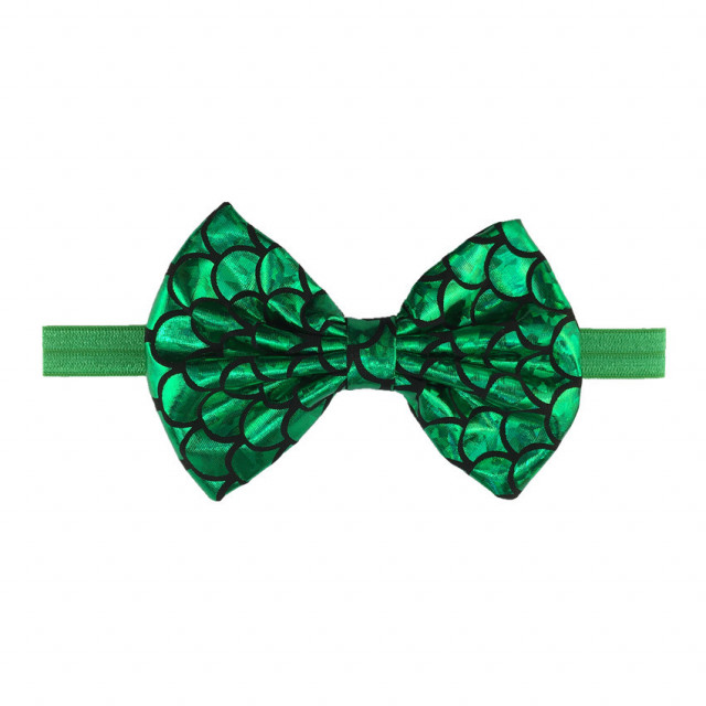 Bentita cu funda din saten (marime disponibila: 0-12 luni, model: 13)