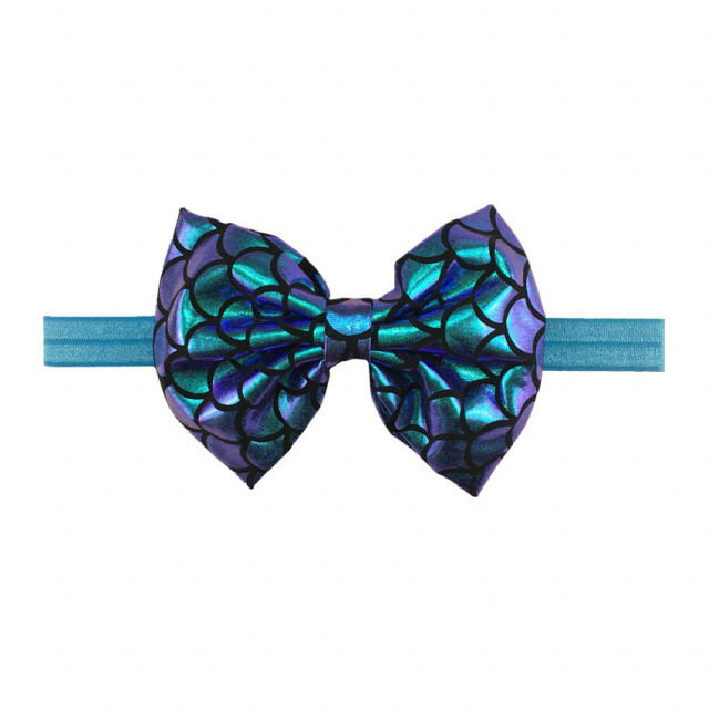 Bentita cu funda din saten (marime disponibila: 0-12 luni, model: 2)