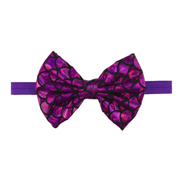 Bentita cu funda din saten (marime disponibila: 0-12 luni, model: 2)