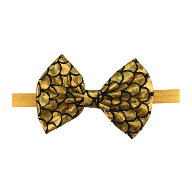 Bentita cu funda din saten (marime disponibila: 0-12 luni, model: 2)