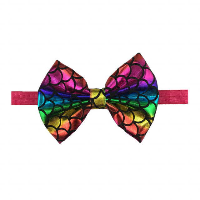 Bentita cu funda din saten (marime disponibila: 0-12 luni, model: 3)