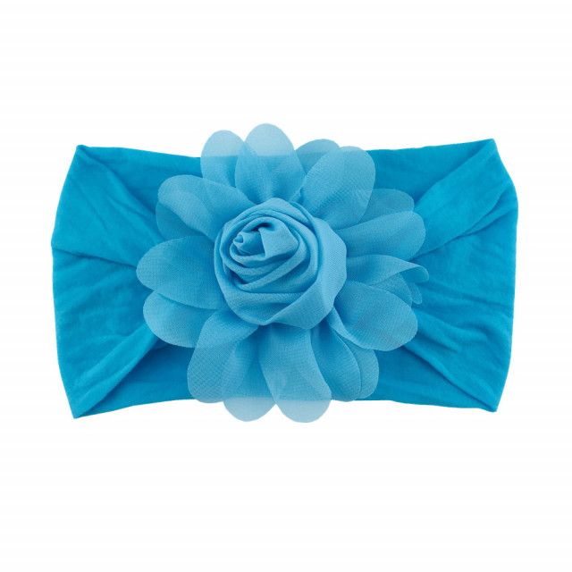 Bentita lata cu trandafiras (marime disponibila: 0-12 luni, culoare: verde neon)