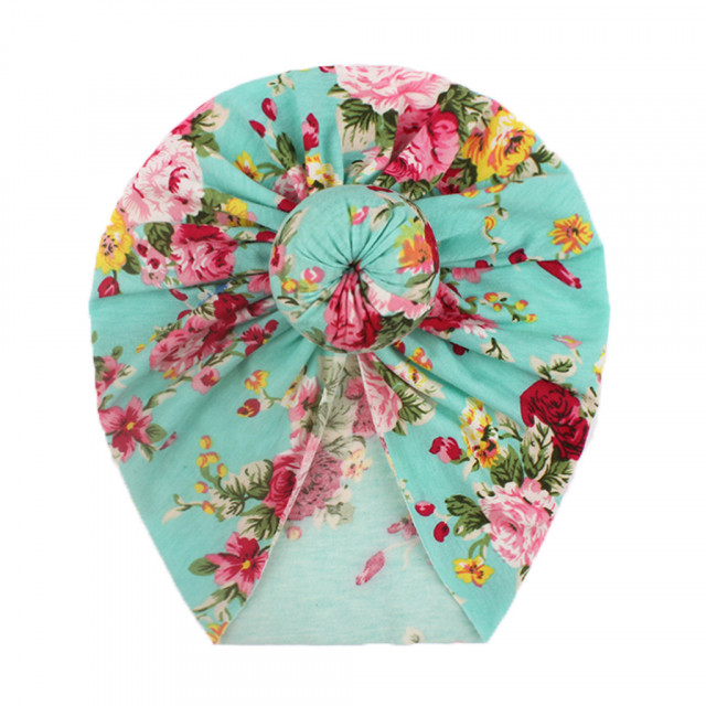 Caciulita tip turban viu colorata (marime disponibila: 6-9 luni (marimea 19