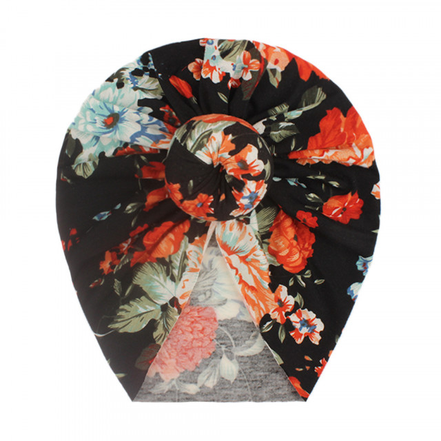 Caciulita tip turban viu colorata (marime disponibila: 6-9 luni (marimea 19