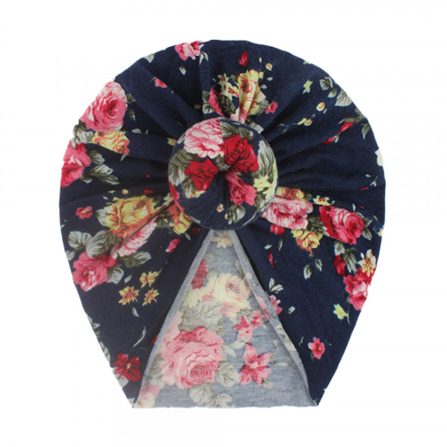 Caciulita tip turban viu colorata (marime disponibila: 6-9 luni (marimea 19